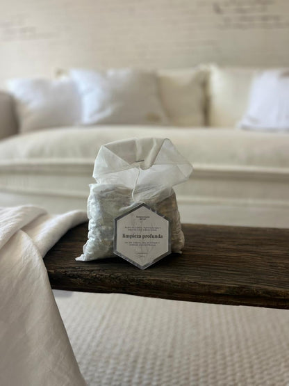 Sales de baño de limpieza energética profunda